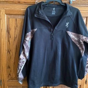 Browning mens XL quarter zip